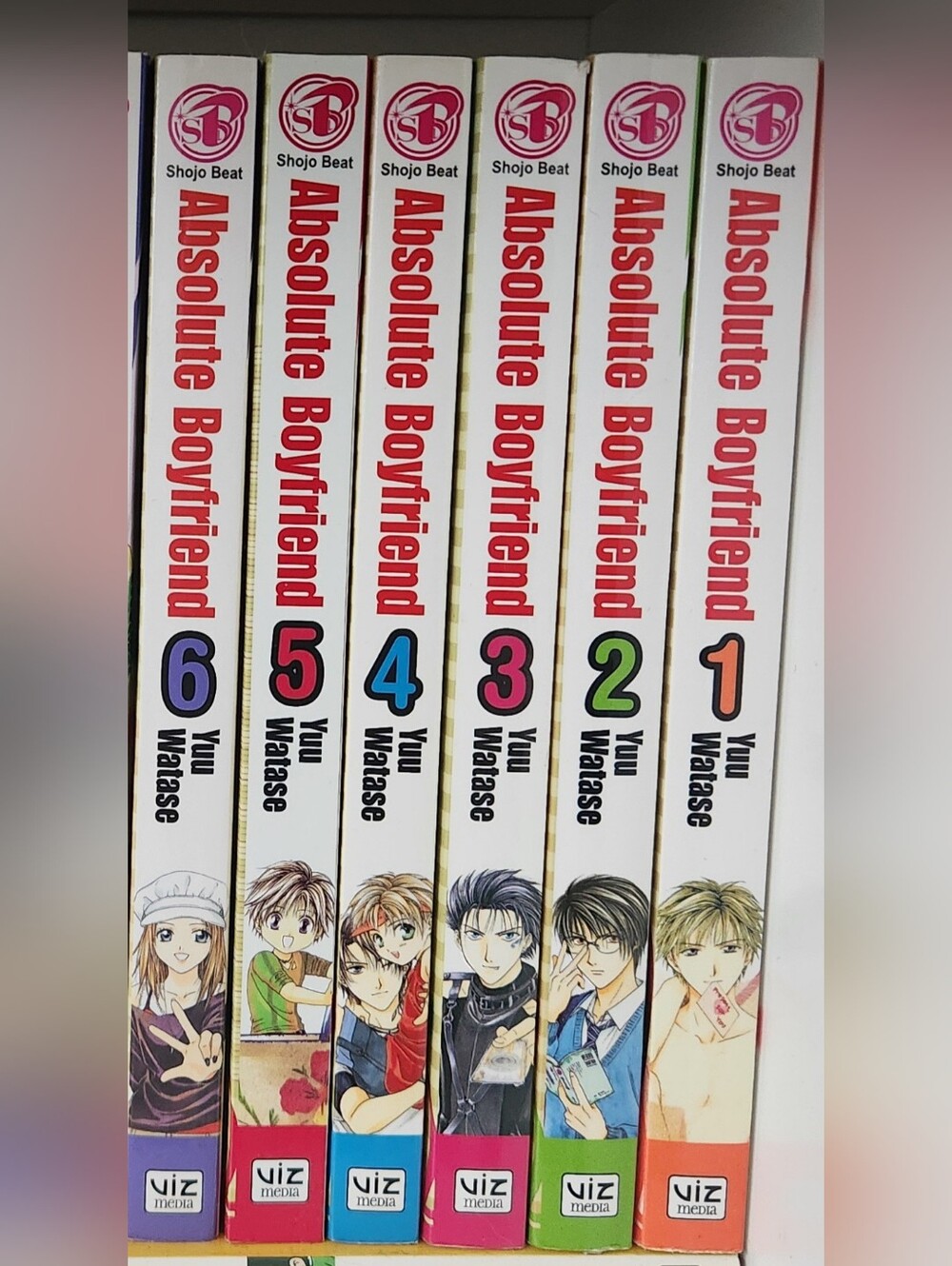 Absolute Boyfriend Full Set Manga - Vol 1-6